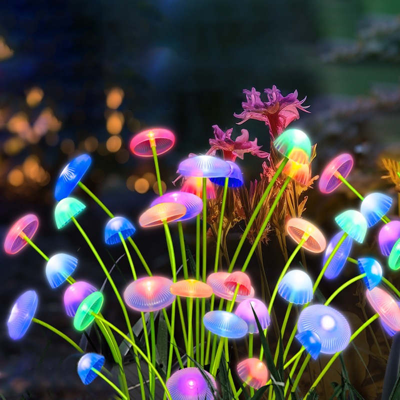 Outdoor Lighting Jellyfish - Solar-Gartenleuchte in Pilz- und Quallenform für