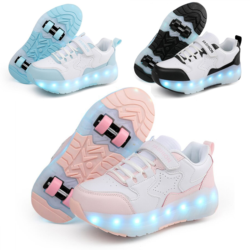 Outdoor Lighting Grid Screen - Kid Led Turnschuhe USB Lade Leucht