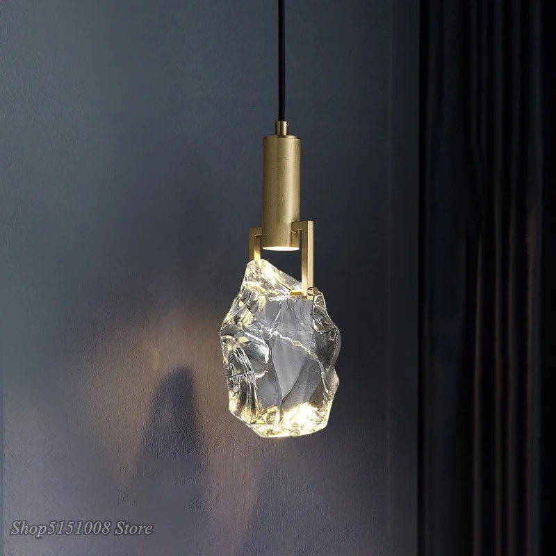 Outdoor Lighting Pendant - Neue Kristall Led Anhänger lichter Nordic
