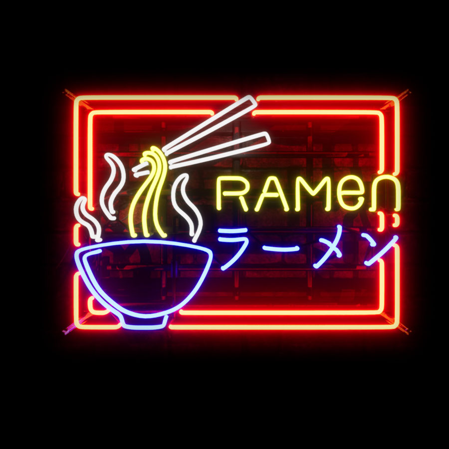 Outdoor Lighting Japan - Leucht reklame Licht Ramen Japan Nudeln