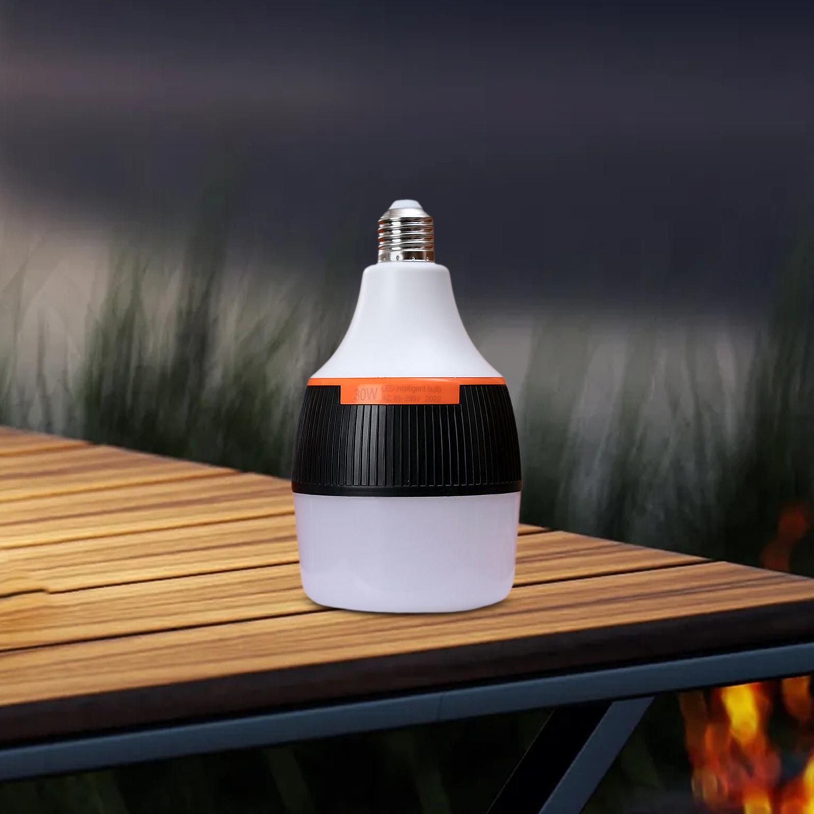 Outdoor Lighting Garage - LED-Notlichtlampe, wiederaufladbare USB-Glühbirne für Zuhause, Garage
