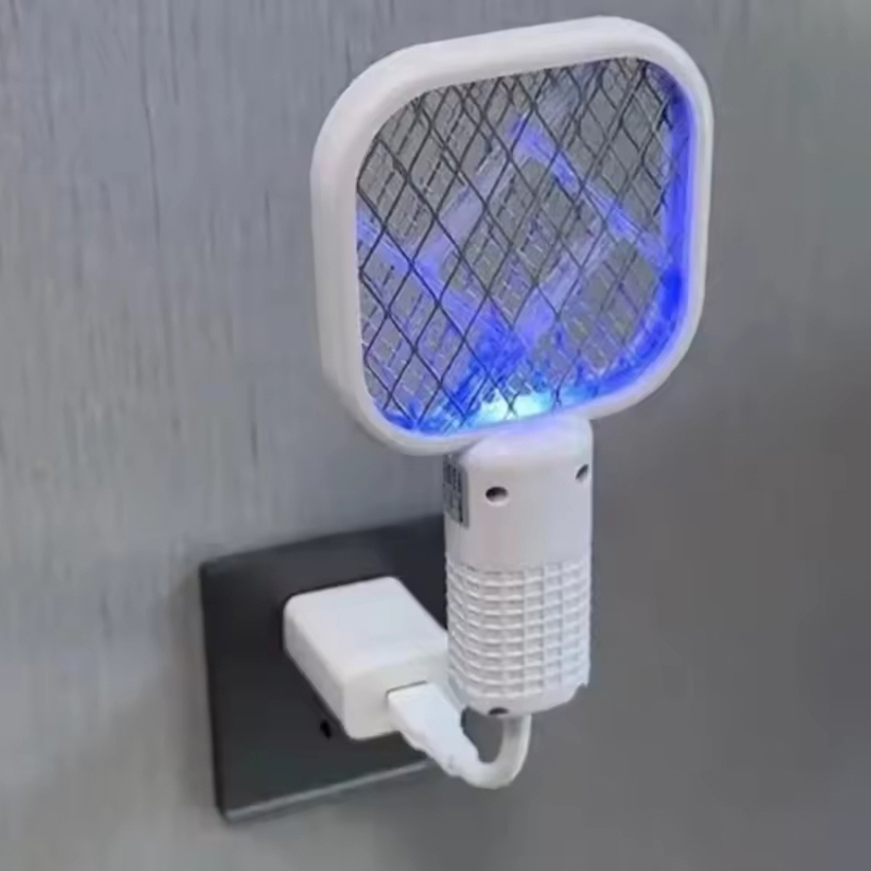 Outdoor Lighting Controller - Elektrische Mückenklatsche, UV-Licht, Insektenvernichter, wiederaufladbarer Fliegenvernichter,