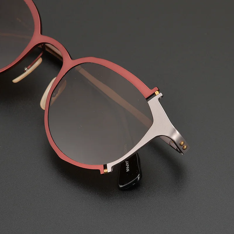 Outdoor Lighting Japan - Japanische Designer-Sonnenbrille im Vintage-Stil, UV400, polarisiert,