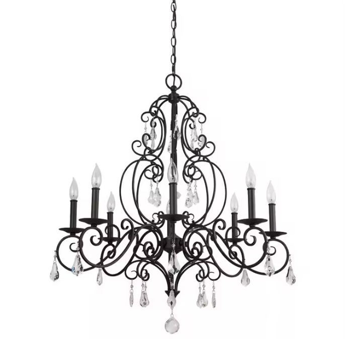 Outdoor Lighting Pendant - Zeal Lighting Elegante Pendelleuchte Retro Schwarzes