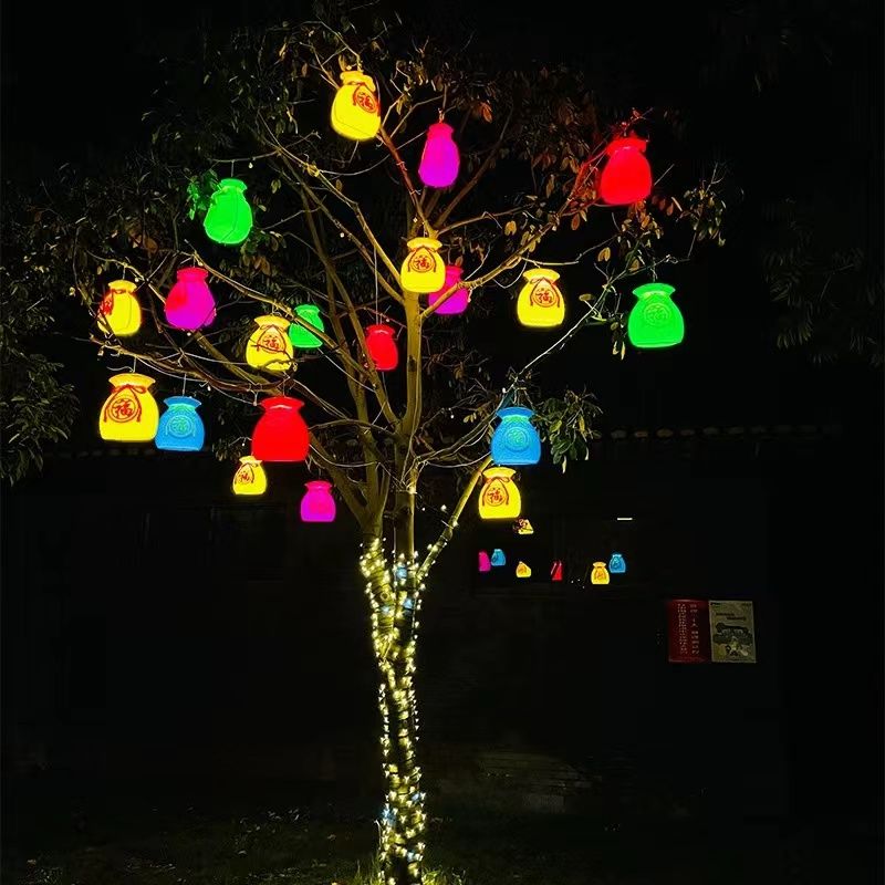 Glücksbeutellaternen, Geldbeut – Outdoor Lighting On Trees Bewertung und Preis