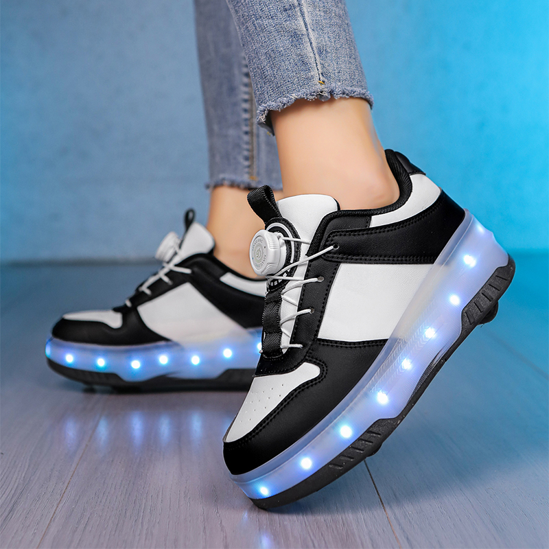 Kinder LED Leuchtende Sneaker  – Outdoor Lighting Grid Screen Bewertung und Preis
