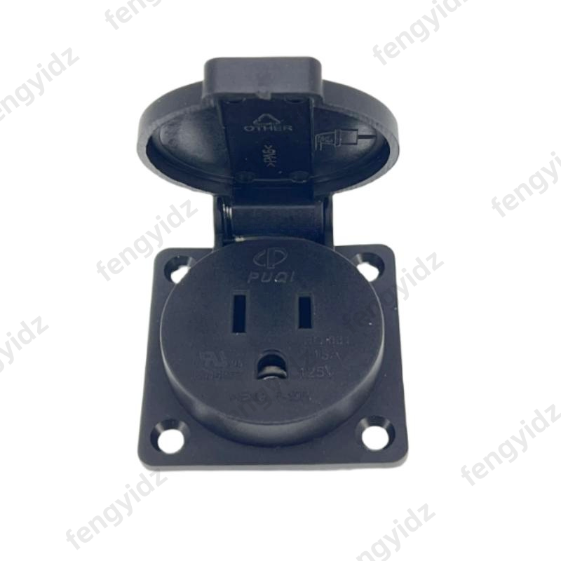 Schwarz 125V 15A 20A IP44 CE A – Outdoor Lighting Japan Bewertung und Preis