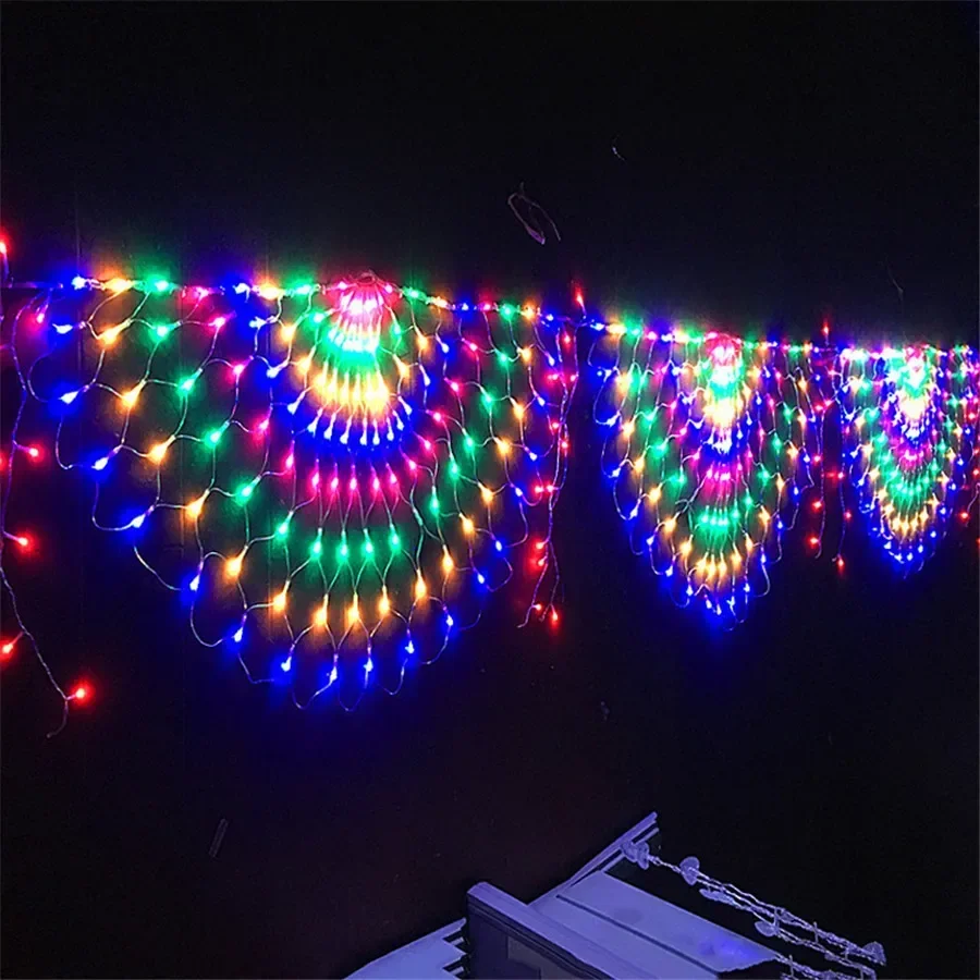 EU/Us-stecker 3M 3 Pfau LED Ne – Outdoor Lighting Grid Screen Bewertung und Preis