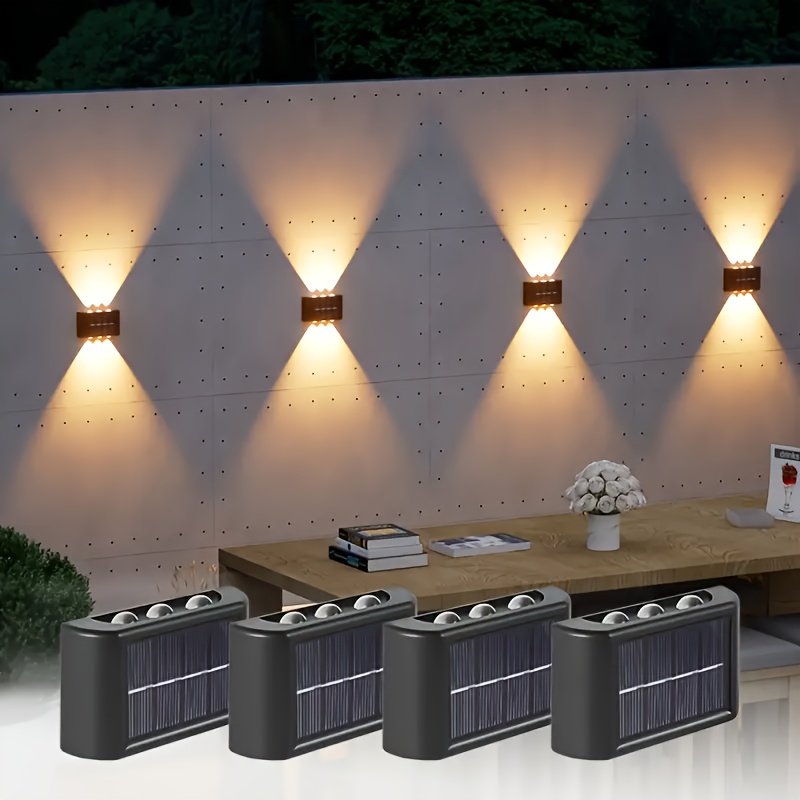 LED Solarleuchte für Außen, Wa – Outdoor Lighting Waterproof Bewertung und Preis