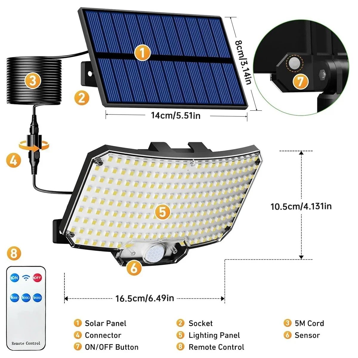 234 LED Solar-Außenleuchten mi – Outdoor Lighting Garage Bewertung und Preis