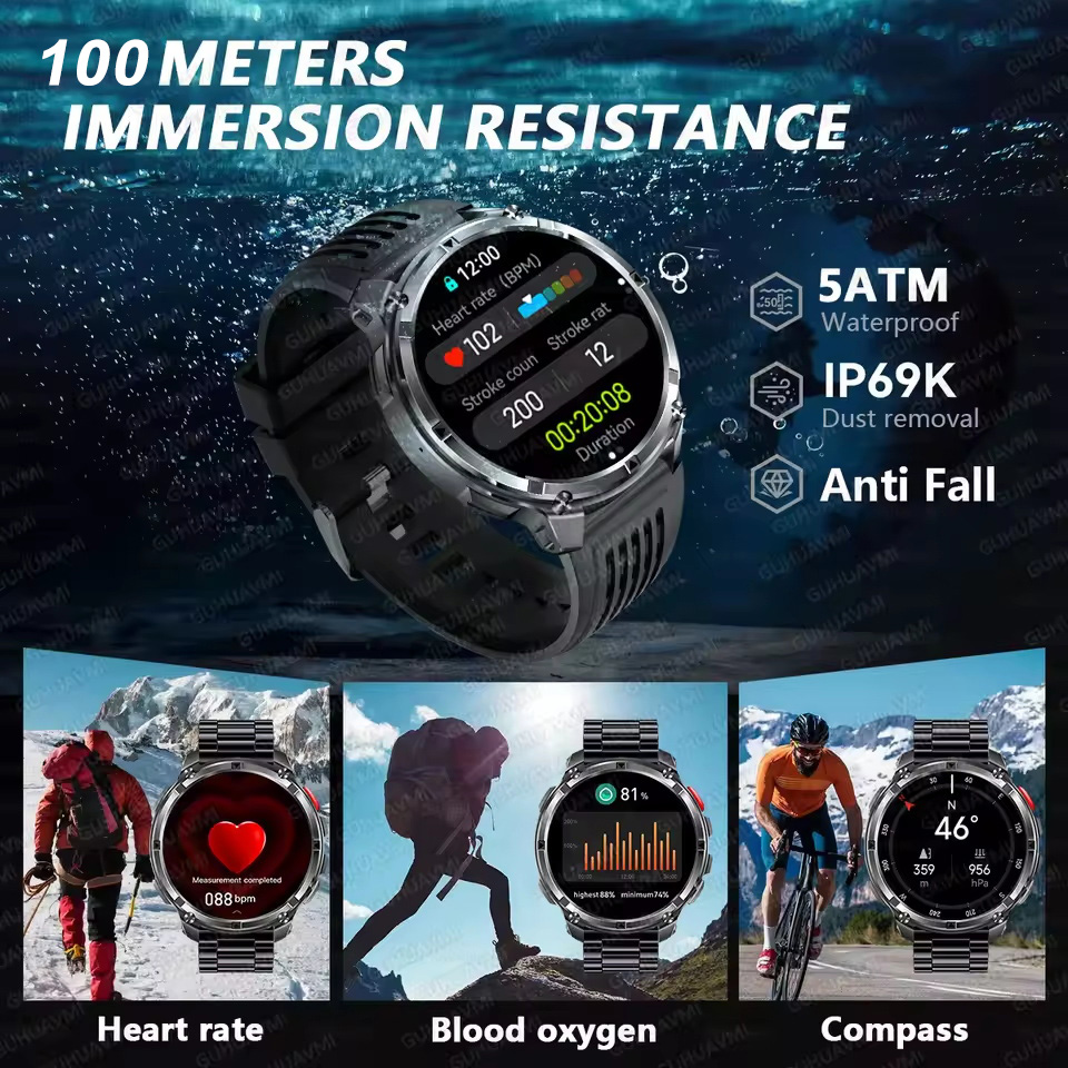 T-REX 3 Militär-Smartwatch für – Outdoor Lighting Japan Bewertung und Preis