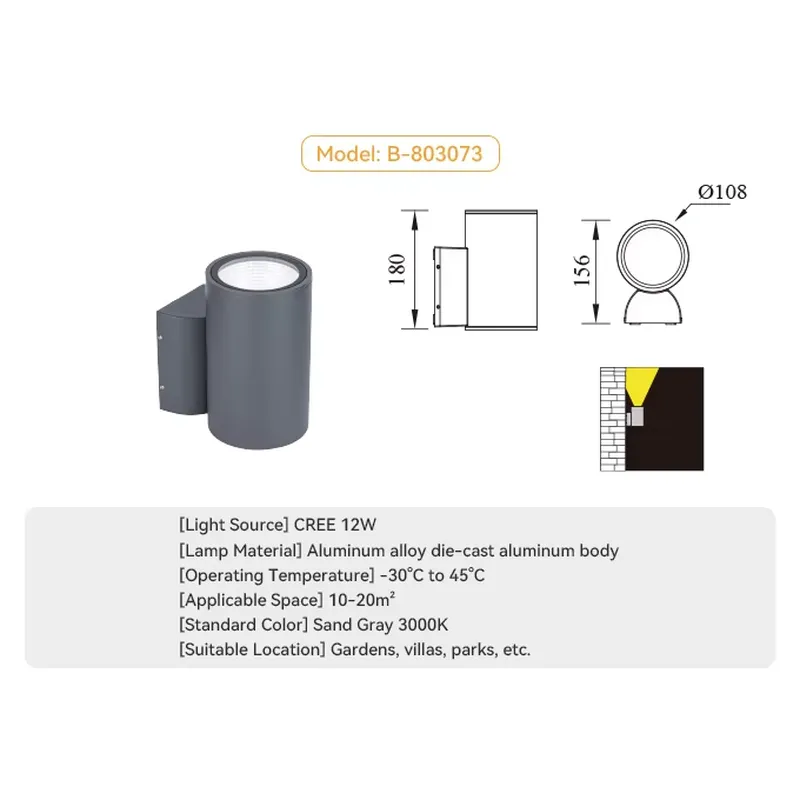 Dekorative Außenwandleuchte Ma – Outdoor Lighting Waterproof Bewertung und Preis