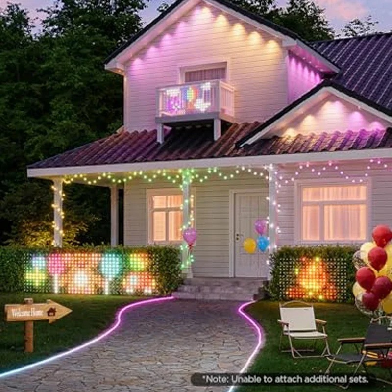 Smarte Netzlichter für den Auß – Outdoor Lighting Grid Screen Bewertung und Preis