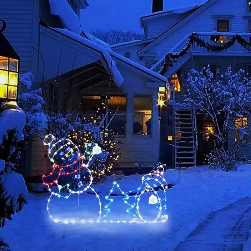 Animiertes LED-Schneemann-Orna – Outdoor Lighting For Christmas Bewertung und Preis