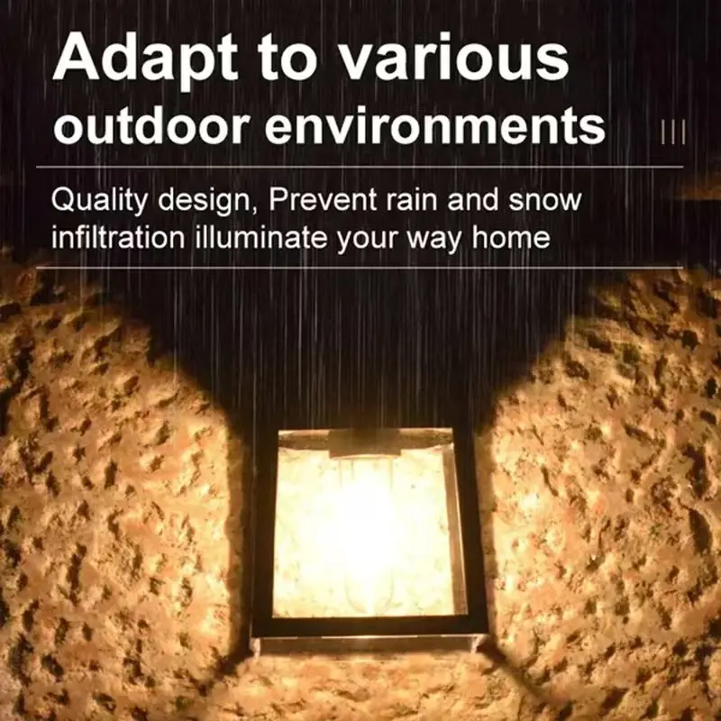 Solare Außenwandleuchte mit Be – Outdoor Lighting Garage Bewertung und Preis