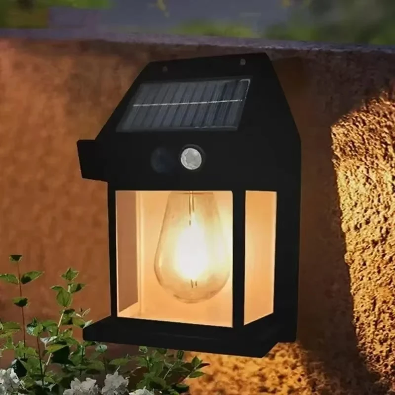 Solare Außenwandleuchte mit Be – Outdoor Lighting Garage Bewertung und Preis