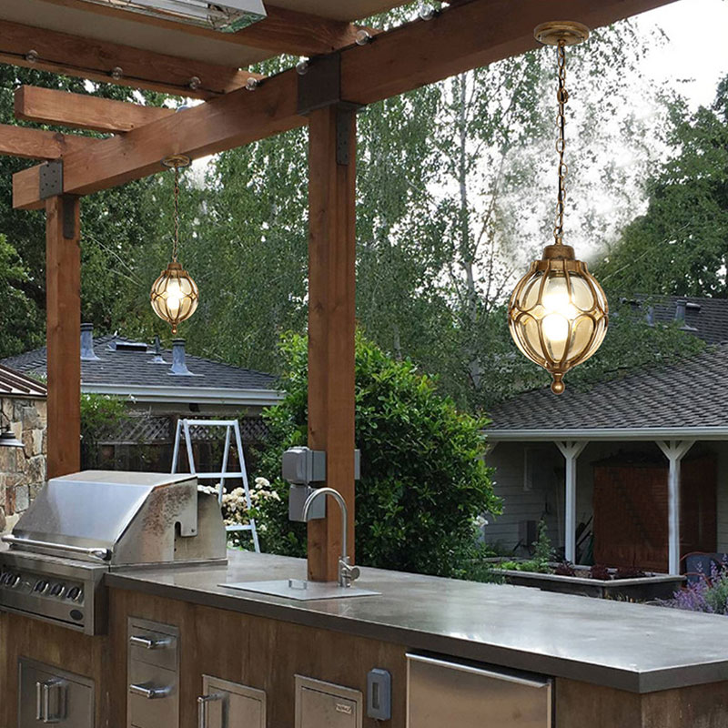 Amerikanischer wasserdichter K – Outdoor Lighting Pendant Bewertung und Preis