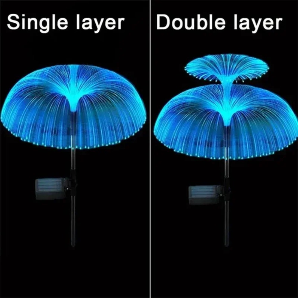 LED-Solar-Quallenleuchten mit  – Outdoor Lighting Jellyfish Bewertung und Preis