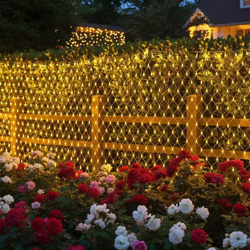 3x2m Weihnachtsnetz-Lichtvorha – Outdoor Lighting Grid Screen Bewertung und Preis