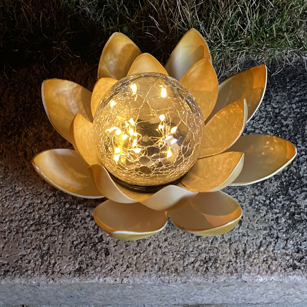 Lotus geformte Garten Solar le – Outdoor Lighting For Christmas Bewertung und Preis