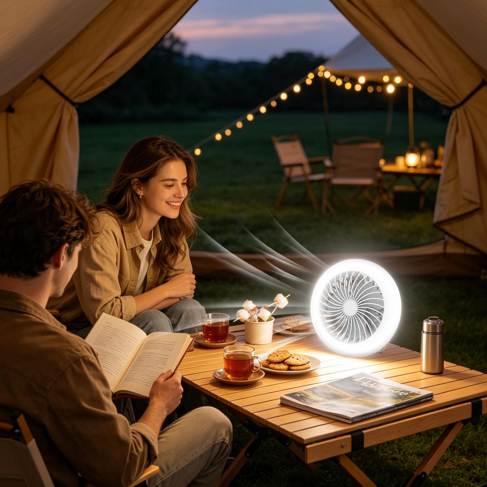 LED-Campingventilator, wiedera – Outdoor Lighting Garage Bewertung und Preis