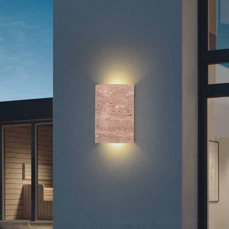 Wabi-Sabi-Stil Gelbe Travertin – Outdoor Lighting Japan Bewertung und Preis
