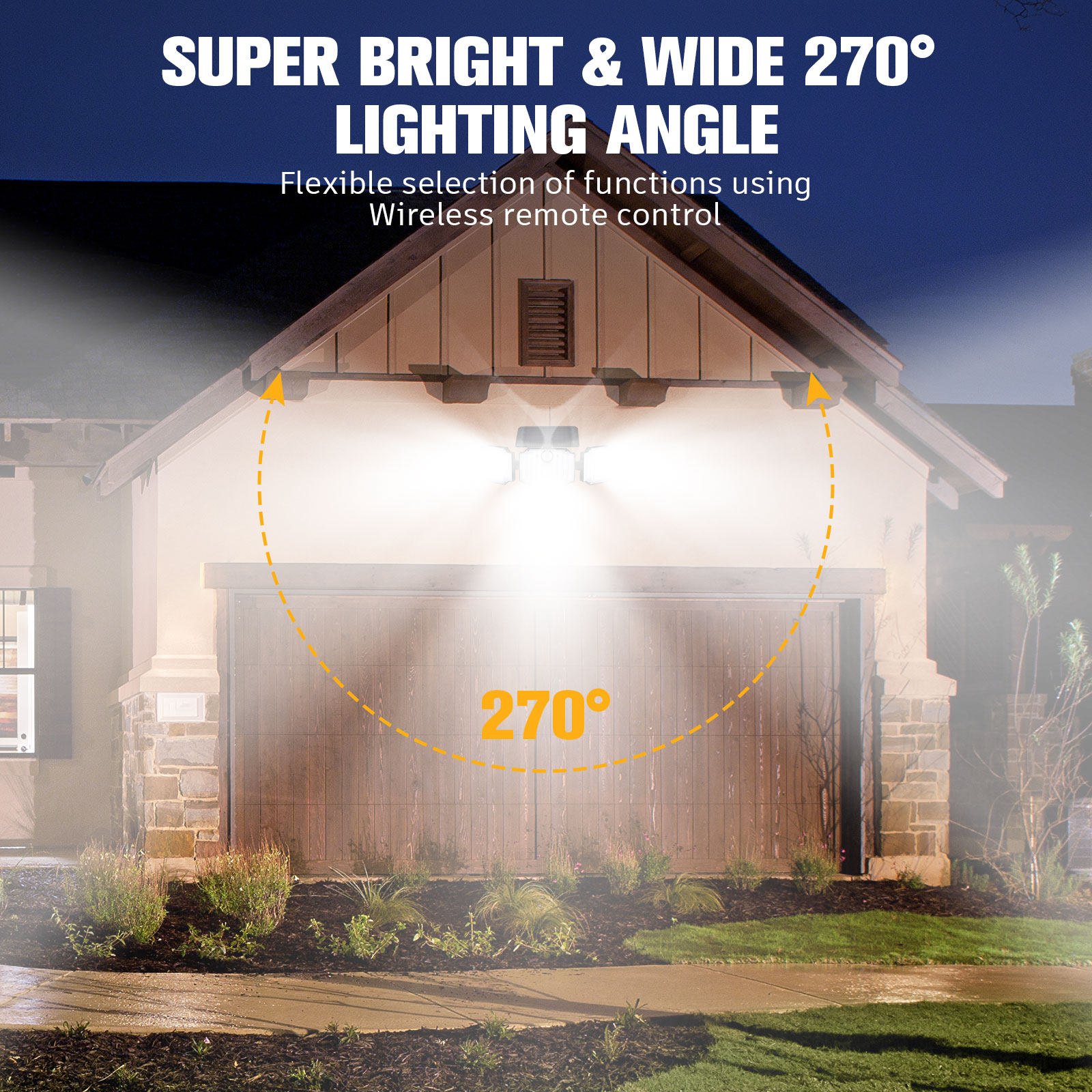 3-Kopf-Solar-Außenwandleuchte  – Outdoor Lighting Controller Bewertung und Preis