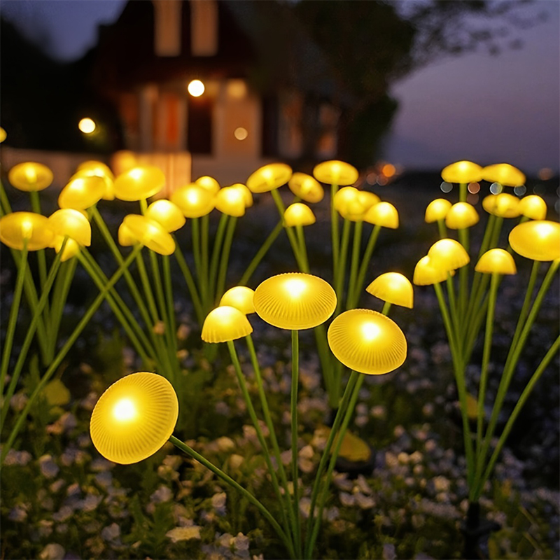 Outdoor LED Solar-Pilzlichter, – Outdoor Lighting Jellyfish Bewertung und Preis