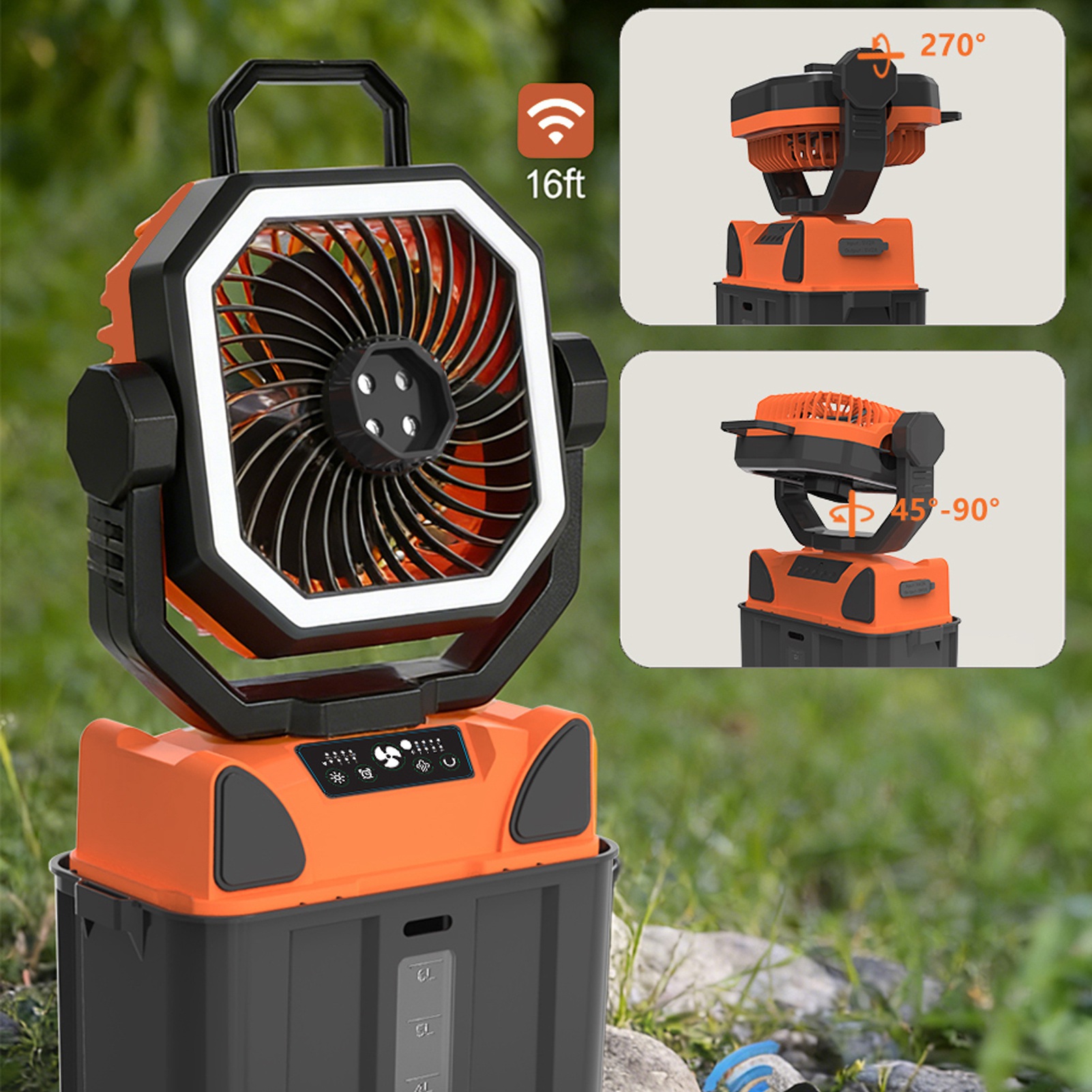 Wiederaufladbarer Campingventi – Outdoor Lighting Controller Bewertung und Preis