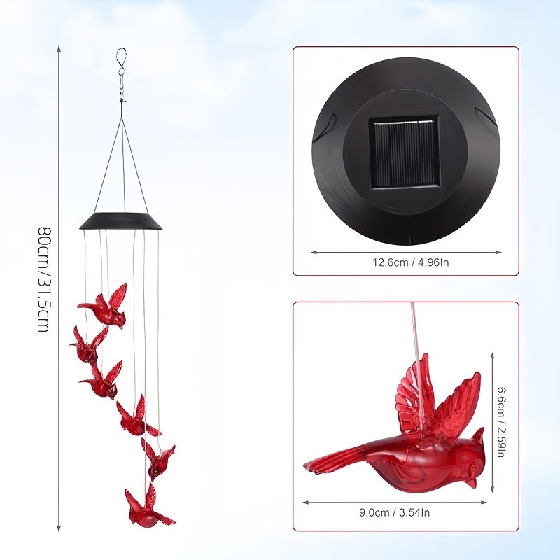 Solarbetriebene Windspiel-Lich – Outdoor Lighting Waterproof Bewertung und Preis